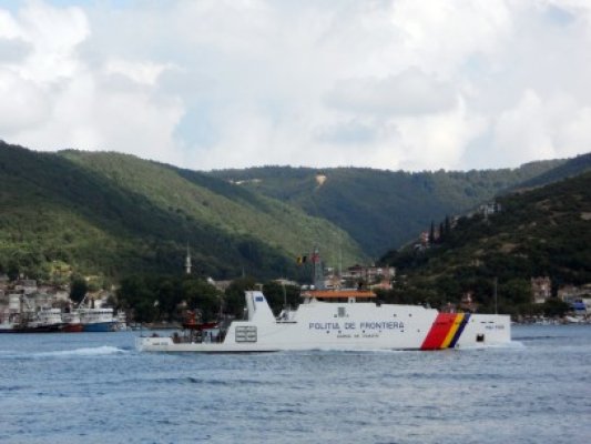 Nava amiral a Poliţiei de Frontieră, în misiunea internaţională Black Sea Hawk din Turcia
